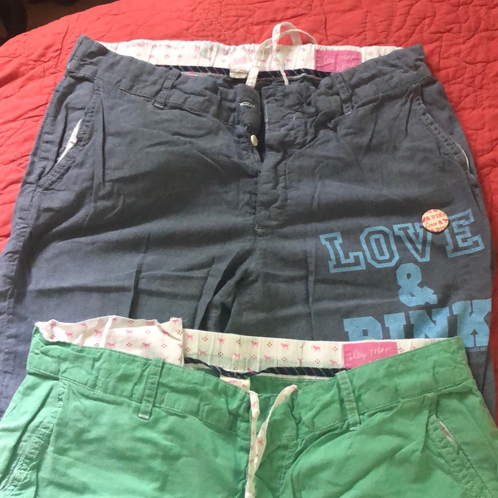 Pink Victoria’s Secret pajama pants
